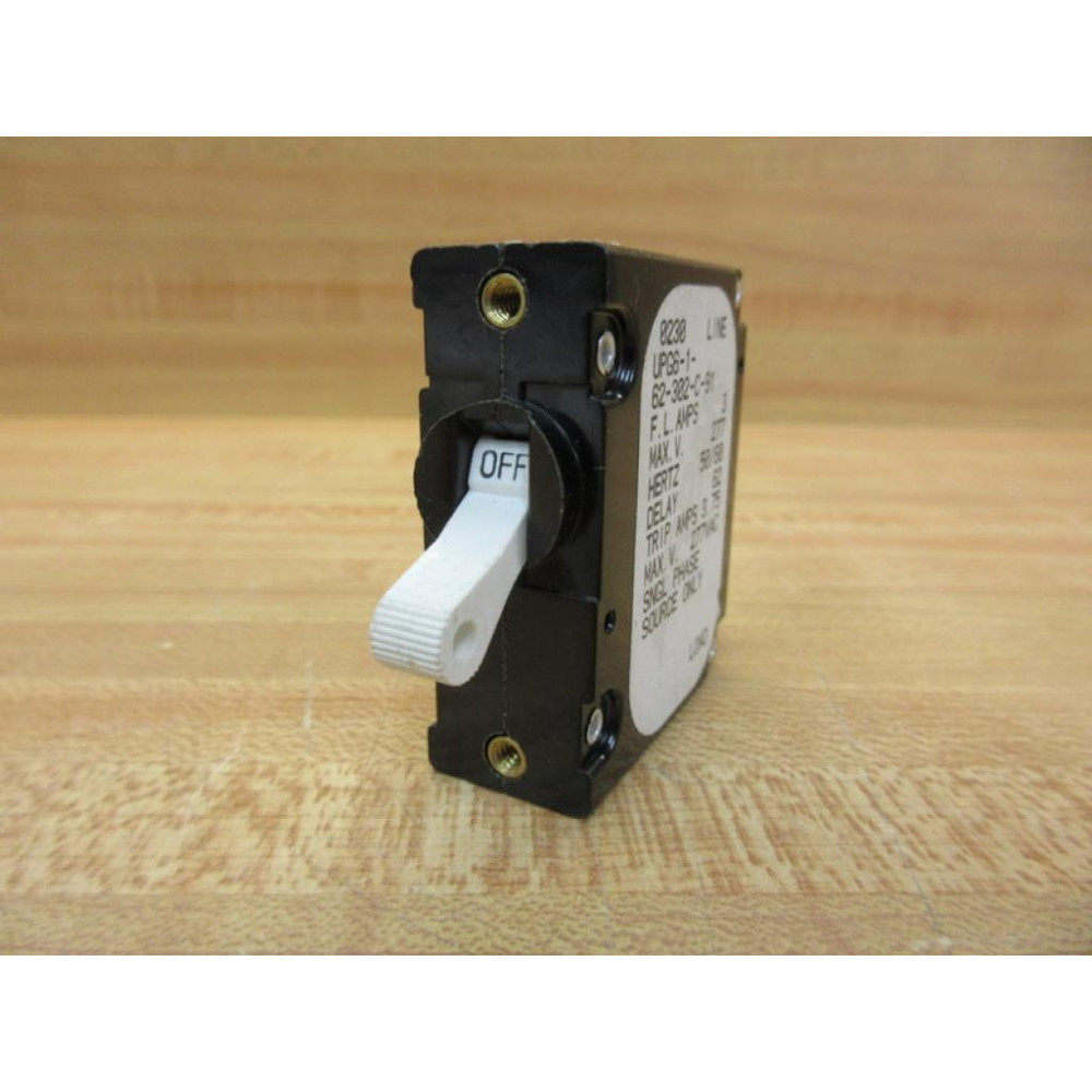 Airpax 62-302-C-91 Circuit Breaker 62302C91 - New No Box