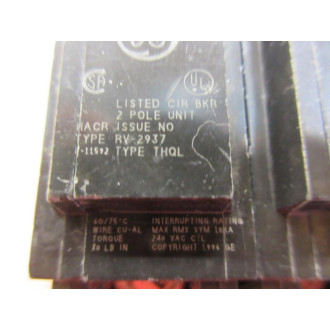 General Electric THQB2125 Circuit Breaker - New No Box