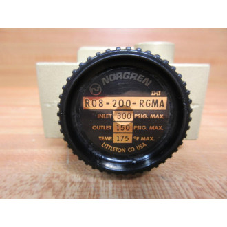 Norgren R08-200-RGMA Pneumatic Regulator R08200RGMA - New No Box
