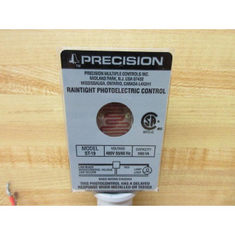 Precision Multiple Controls ST-19 Photocontrol ST19