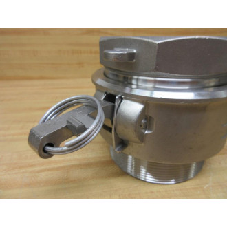PT Coupling 40B 40-B Male NPT Thread W4" Female Adaptor 40-A - New No Box