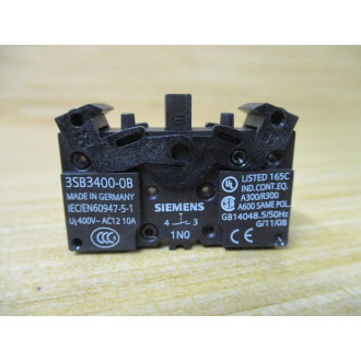 Siemens 3SB3 602-0AA11 Black 3SB36020AA11 Complete