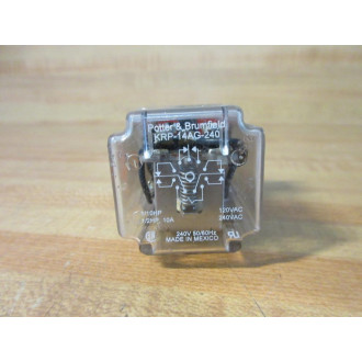 Potter & Brumfield KRP14AG-240V AC Relay KRP14AG-240VAC Small Cracks - Used