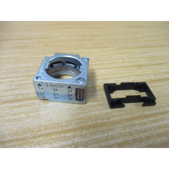 Siemens 3SB3 501-0AA31 Yellow 3SB35010AA31 W Base & Clip