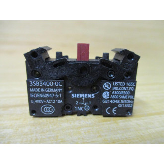 Siemens 3SB3 603-0AA21 Red 3SB36030AA21 Complete - New No Box