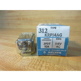 Potter & Brumfield KRP14AG-115V AC Relay KRP14AG