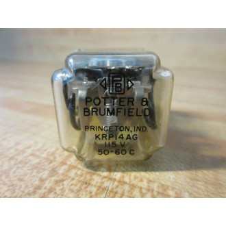 Potter & Brumfield KRP14AG-115V AC Relay KRP14AG
