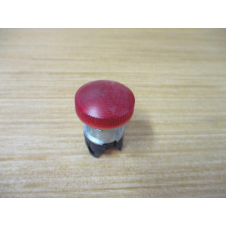 Siemens 3SB3 644-6BA20 Red 3SB36446BA20 W Base & Clip