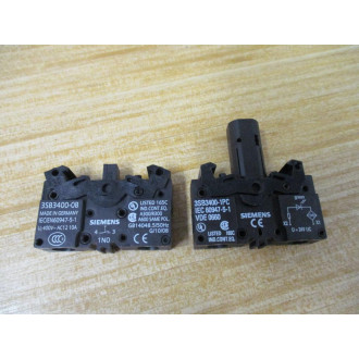 Siemens 3SB3 645-0AA41 Green Button 3SB36450AA41 Complete