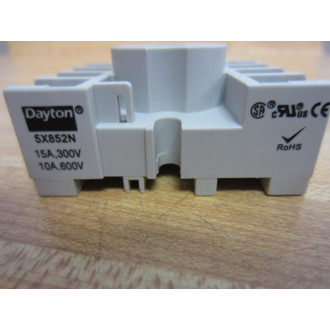 Dayton 5X852N Relay Socket (Pack of 6)