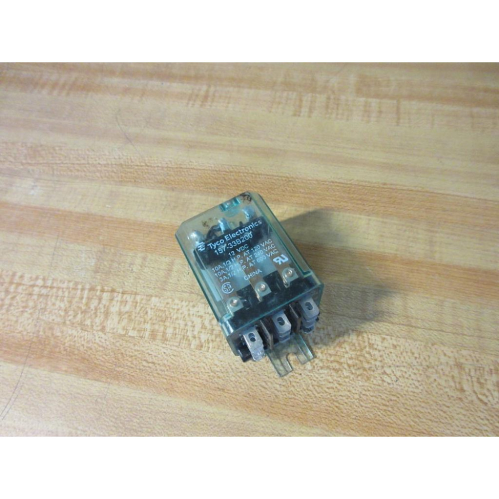 Tyco Electronics 157-33B200 Relay 157-33B200-12V DC - Used