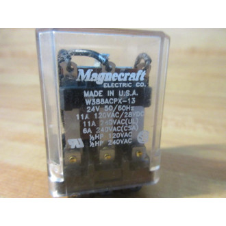 Magnecraft W388ACPX-13-24V AC Relay W388ACPX-13 - Used