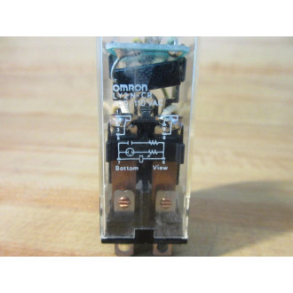 Omron LY2N-CR-100110V AC Relay LY2N-CR - New No Box