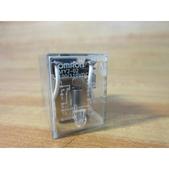 Omron MY2-02-100110V DC Relay MY2-02 - New No Box