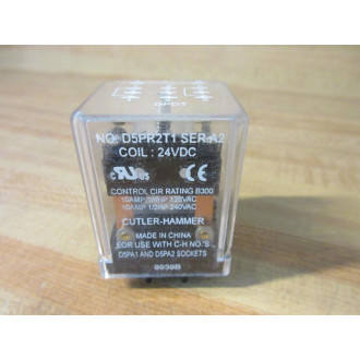 Cutler Hammer D5PR2T1 Relay Series A2 - Used