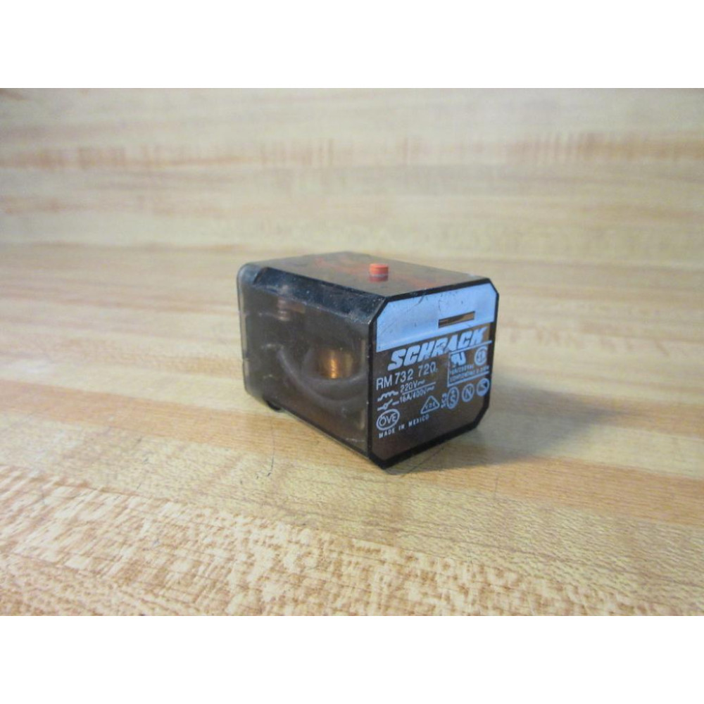 Schrack RM732720-220V AC Relay RM732720 - Used