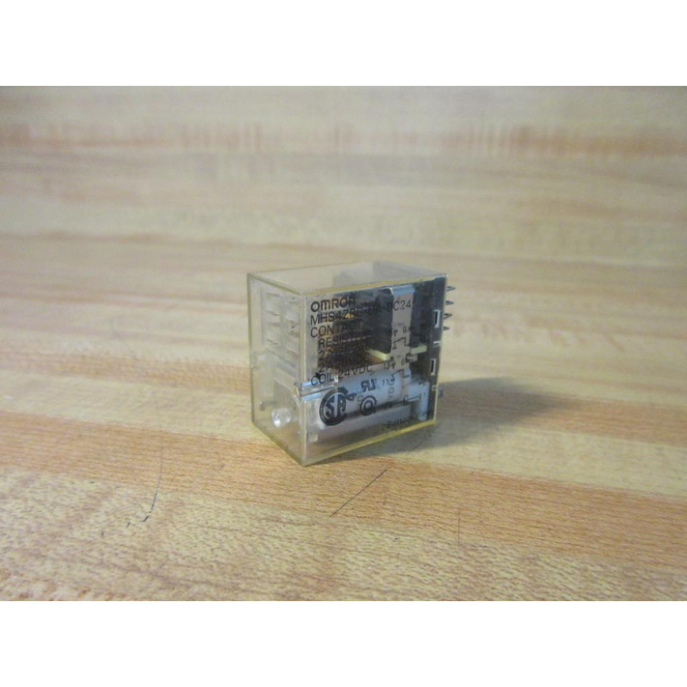 Omron MHS4ZPG-UA-DC24 Relay MHS4ZPGUADC24 - Used