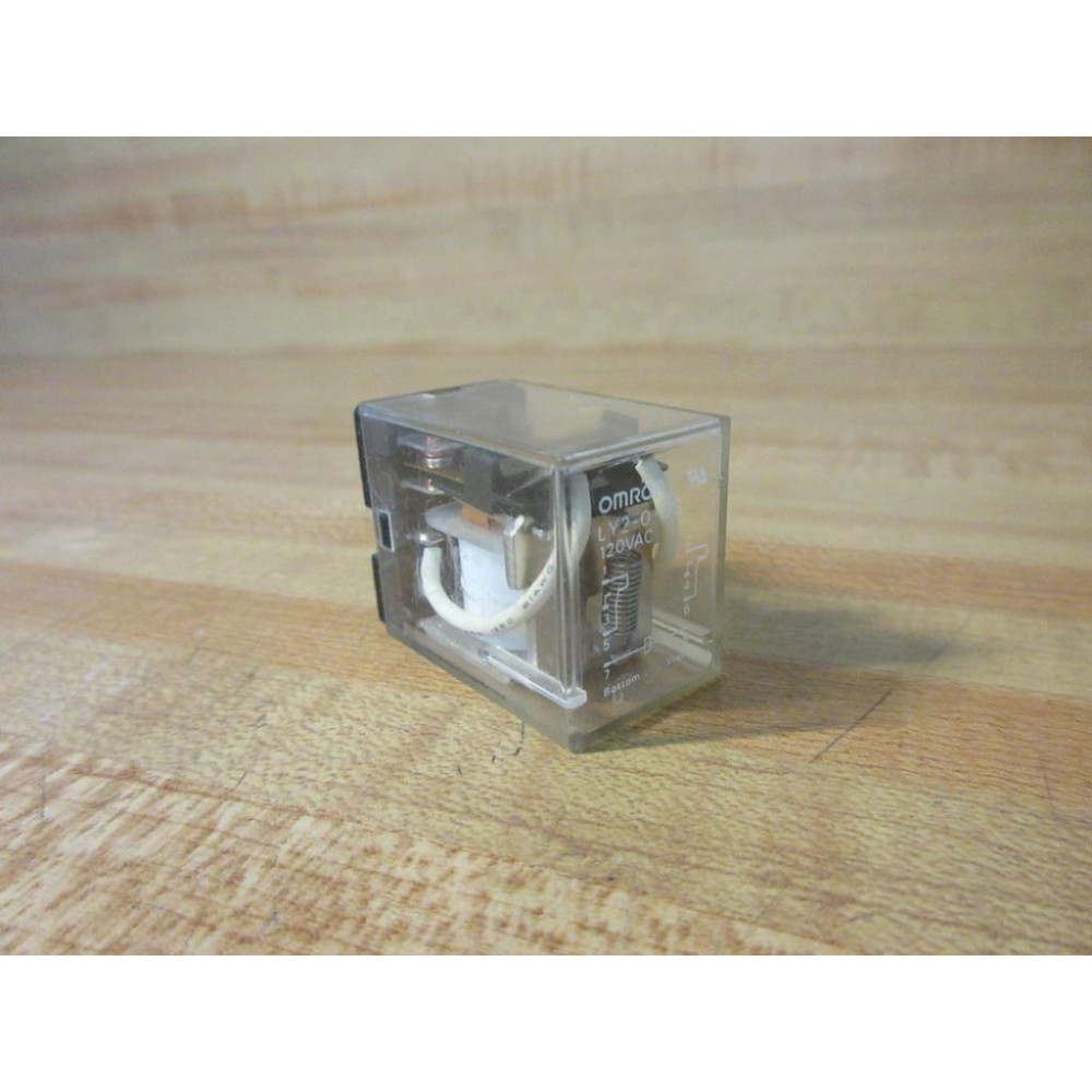 Omron LY2-0-US-120V AC Relay LY2-0-US - New No Box