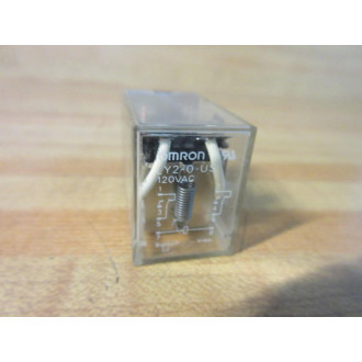 Omron LY2-0-US-120V AC Relay LY2-0-US - New No Box