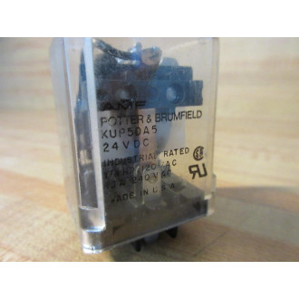 Potter & Brumfield KUP5DA5-24V DC AMF Relay KUP5DA5 - Used