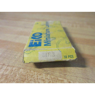 Eiko 24E-3 Miniature Lamp Light Bulb 24E3 (Pack of 7)