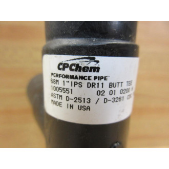 CP Chem 68M 1 IPS DR 11 Butt Tee 68M1IPSDR11 - New No Box