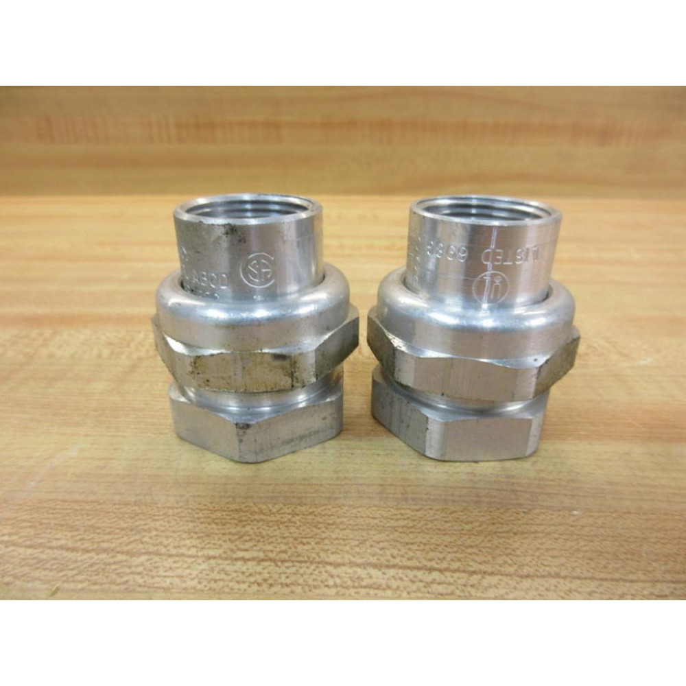 Crouse & Hinds UNF205-SA Conduit UNF205SA (Pack of 2) - Used
