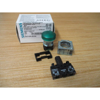 Siemens 3SB3644-6BA40 Green 3SB36446BA40 Complete