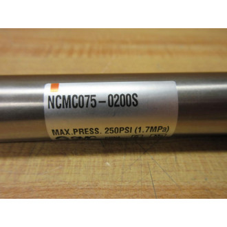 SMC NCMC075-0200S Cylinder NCMC0750200S - New No Box