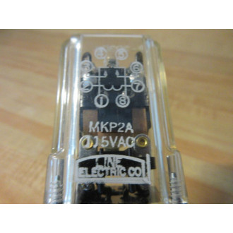 Line Electric MKP2A-115VAC Relay MKP2A - New No Box