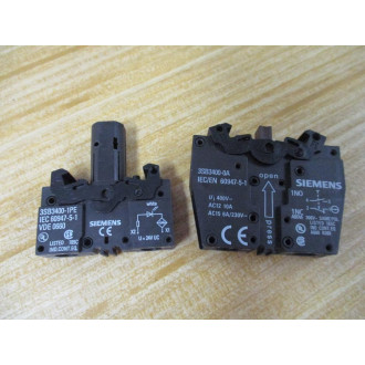 Siemens 3SB3647-0AA61 White 3SB36470AA61 Complete