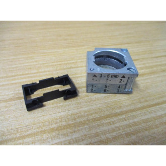Siemens 3SB3 604-6BA60 White 3SB36046BA60 W 3SB3400-1A, Base & Clip