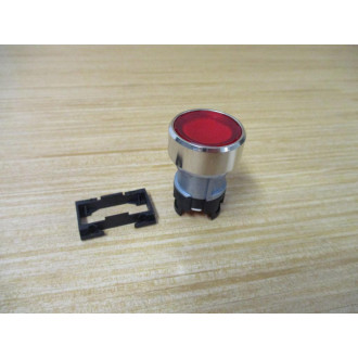 Siemens 3SB3605-0AA21 Red Button 3SB36050AA21 Button & Clip - New No Box