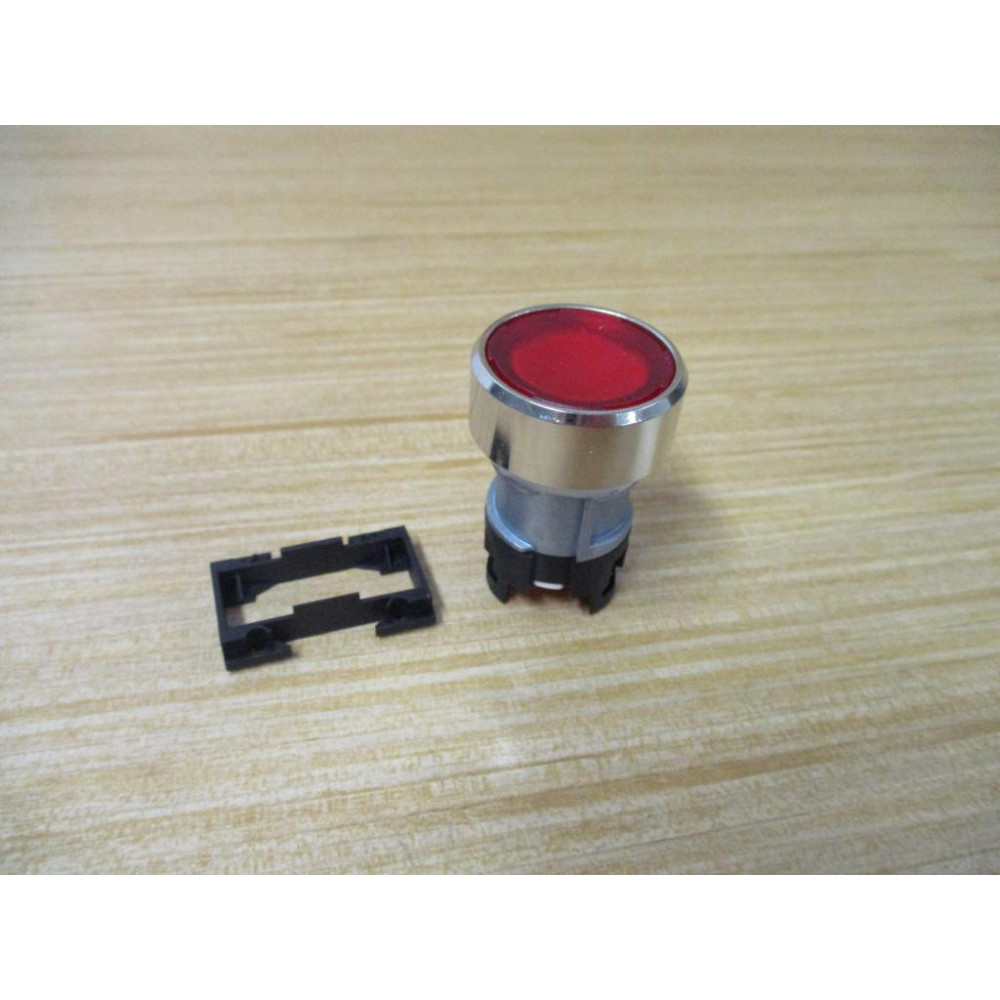 Siemens 3SB3605-0AA21 Red Button 3SB36050AA21 Button & Clip - New No Box