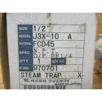 TLV J3X-10 Steam Trap J3X10