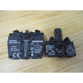 Siemens 3SB3 657-0AA41 Green 3SB36570AA41 Complete - New No Box