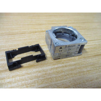 Siemens 3SB3 647-0AA61-0CC0 White 3AB36470AA610CC0 Complete