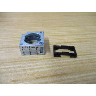 Siemens 3SB3 636-6BA60 White 3SB36366BA60 W3SB3400-1A, Base & Clip