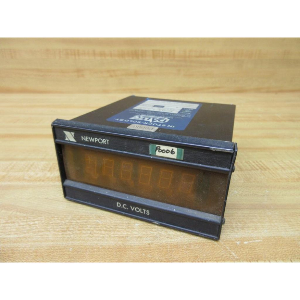 Newport 400AS-4 Dalec DC Volt Meter 400AS4 - Used