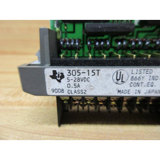 Texas Instruments 305-15T Output Module 30515T - Used