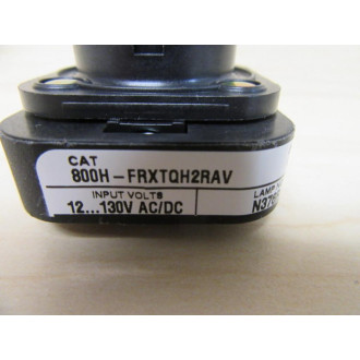 Allen Bradley 800H-FRXTQH2RAV Illuminated Push Button Core Only - Used