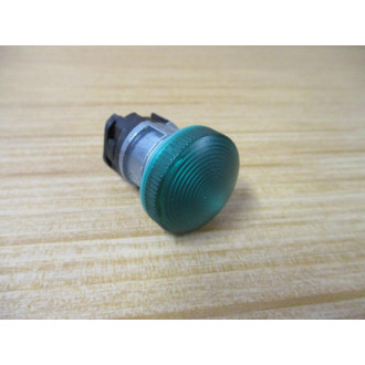 Siemens 3SB3644-6BA40-0CC0 Green 3SB36446BA400CC0 W Base & Clip - New No Box