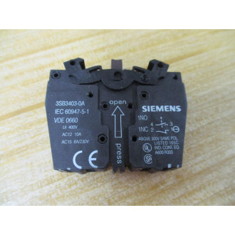 Siemens 3SB3601-0AA41-0CC0 Green 3SB36010AA410CC0 Complete