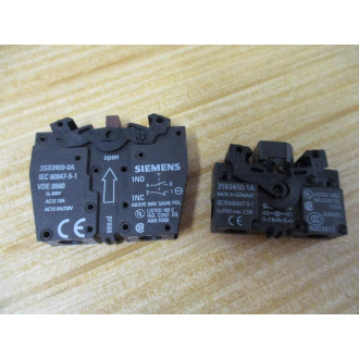 Siemens 3SB3 605-0AA61 White 3SB36050AA61 Complete