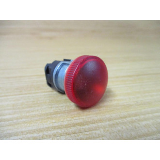 Siemens 3SB3 648-6BA20 Red 3SB36486BA20 W Base & Clip