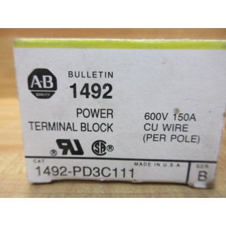 Allen Bradley 1492-PD3C111 Power Block