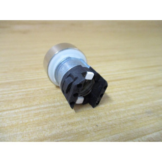 Siemens 3SB3647-0AA61 White Button 3SB36470AA61 W Base & Clip