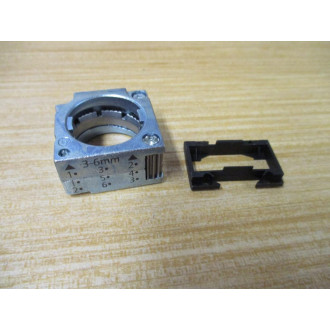 Siemens 3SB3647-0AA61 White Button 3SB36470AA61 W Base & Clip