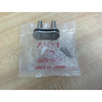 HKK Chain ANSI 80 HKK80 SS Connecting Chain Link SUS-304