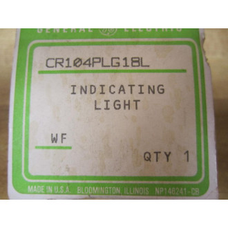 General Electric CR104PLG18L Indicating Light